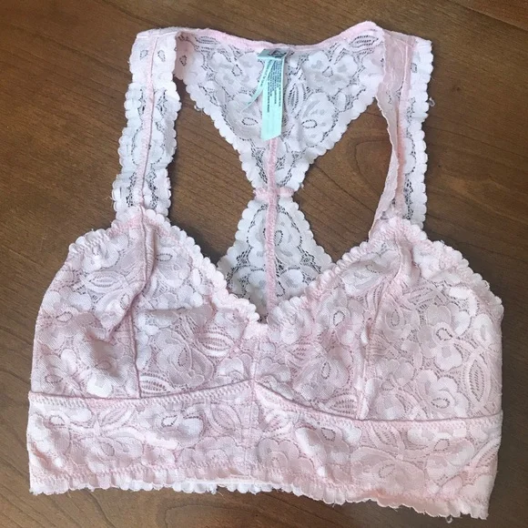 INTIMATELY FREE PEOPLE Galloon Lace Racerback Bra - Picture 2 of 10